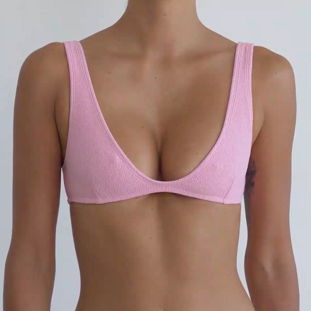 Wanderlust Abbey Top Texture - Powder Pink